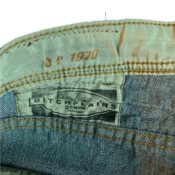 Ditch Plains DPs Men Jeans Size 36 x 32 Straight Leg Relaxed Medium Wash… - Picture 4 of 7